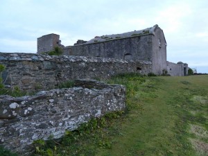 The Old Buildings on Copeland Bird Observatory. Photographer Ian McKee. 